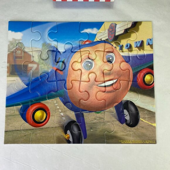 Vintage 2002 Jay Jay The Jet Plane 24 Piece Puzzle by Pressman PBS Kids - Picture 3 of 9